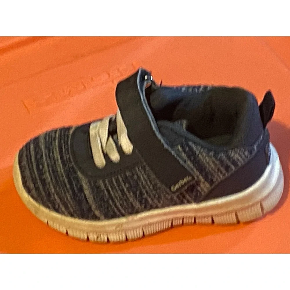 Gerber Sneakers Toddler‎ Walking Shoes First Walker Hook Loop Blue Size 5